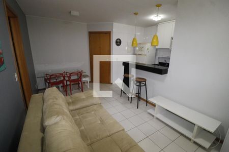 Sala de apartamento à venda com 1 quarto, 37m² em Guará Ii, Brasília