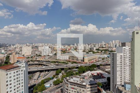 Vista da Sacada de kitnet/studio à venda com 1 quarto, 22m² em Sé, São Paulo