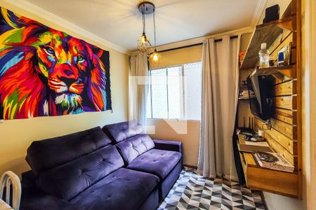 Sala de apartamento à venda com 3 quartos, 61m² em Parque Marabá, Taboão da Serra