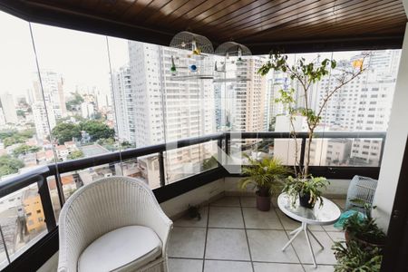 Varanda Sala 1 de apartamento à venda com 4 quartos, 294m² em Pompeia, São Paulo