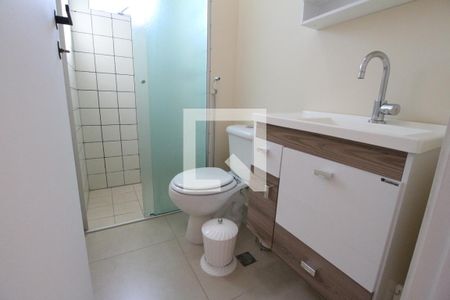 Banheiro de apartamento à venda com 2 quartos, 48m² em Jardim Antonio Von Zuben, Campinas