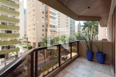 Varanda de apartamento à venda com 3 quartos, 196m² em Jardim Paulista, São Paulo
