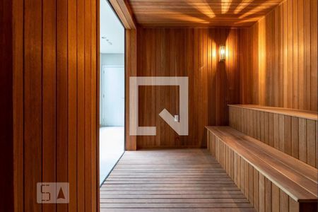 Studio à venda com 38m², 1 quarto e sem vaga Studio à venda com 38m², 1 quarto e sem vagaSauna