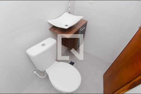 Banheiro de kitnet/studio para alugar com 1 quarto, 35m² em Vila Leda, Guarulhos