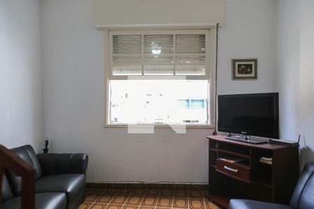 Sala de apartamento para alugar com 1 quarto, 45m² em Ponta da Praia, Santos