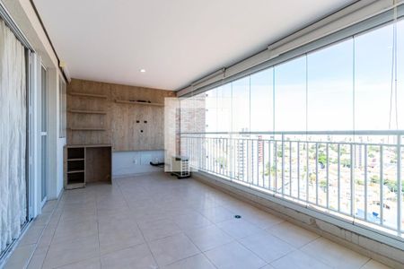 Varanda Gourmet de apartamento à venda com 3 quartos, 123m² em Vila Gumercindo, São Paulo