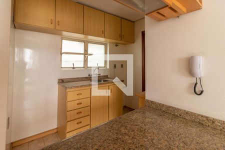 Cozinha e Área de Serviço de apartamento para alugar com 1 quarto, 50m² em Menino Deus, Porto Alegre