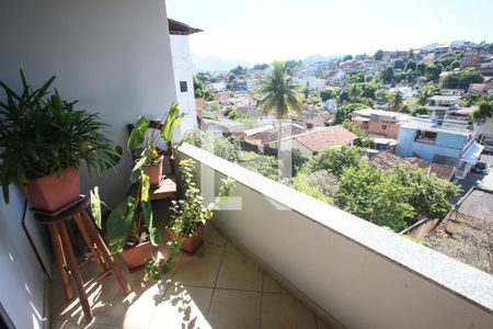 Varanda da Sala de casa à venda com 3 quartos, 800m² em Pechincha, Rio de Janeiro