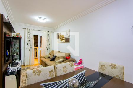 Sala de apartamento para alugar com 2 quartos, 72m² em Vila Príncipe de Gales, Santo André