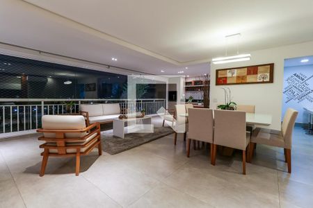 Sala de apartamento para alugar com 3 quartos, 177m² em Jardim Monte Kemel, São Paulo