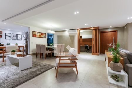 Sala de apartamento para alugar com 3 quartos, 177m² em Jardim Monte Kemel, São Paulo