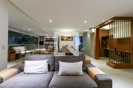 Sala de apartamento para alugar com 3 quartos, 177m² em Jardim Monte Kemel, São Paulo