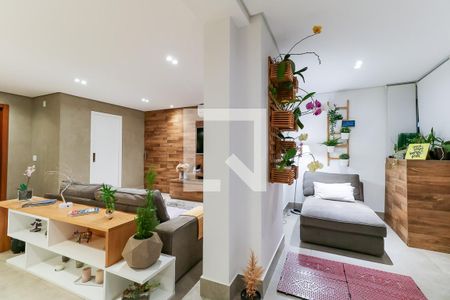 Sala e Varanda Integrada de apartamento para alugar com 3 quartos, 177m² em Jardim Monte Kemel, São Paulo