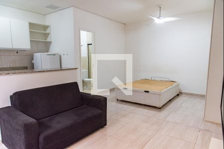 Studio para alugar com 50m², 1 quarto e sem vaga Studio para alugar com 50m², 1 quarto e sem vagaSala