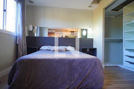 Sala - Quarto de apartamento à venda com 1 quarto, 40m² em Jardim Carvalho, Porto Alegre