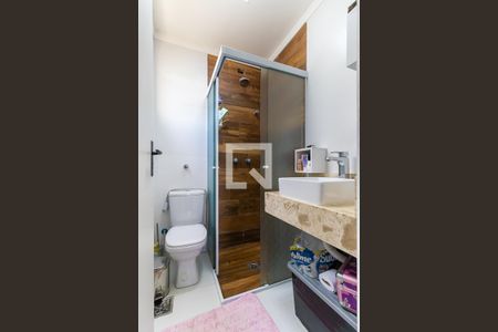 Banheiro da suíte de apartamento à venda com 3 quartos, 78m² em Jardim Brasil, Campinas