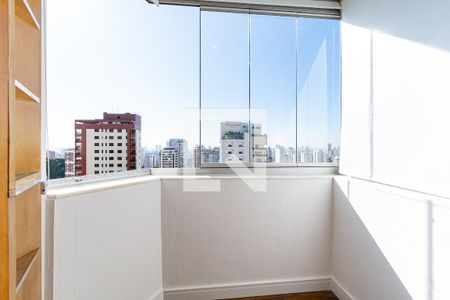 Varanda da Sala de apartamento para alugar com 2 quartos, 90m² em Vila Clementino, São Paulo