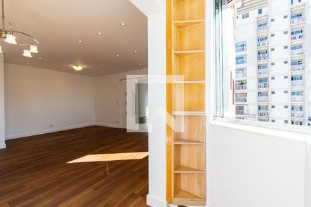 Varanda da Sala de apartamento para alugar com 2 quartos, 90m² em Vila Clementino, São Paulo