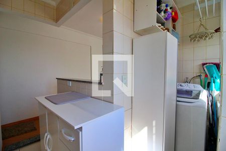 Apartamento à venda com 58m², 2 quartos e 2 vagasCozinha e Área de Serviço