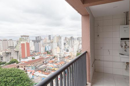Varanda da Sala de apartamento à venda com 1 quarto, 35m² em Bela Vista, São Paulo
