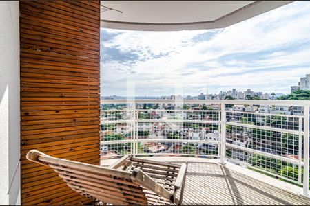 varanda de kitnet/studio para alugar com 1 quarto, 49m² em Sumarezinho, São Paulo