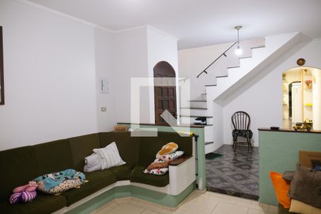 Sala de casa à venda com 3 quartos, 174m² em Jardim Ana Maria, Santo André
