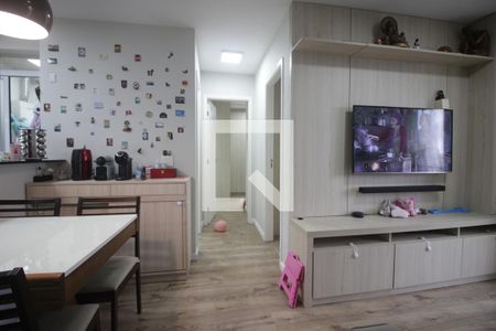Sala de apartamento para alugar com 2 quartos, 57m² em Parque Reboucas, São Paulo