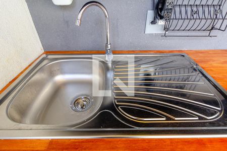 Studio à venda com 34m², 1 quarto e sem vagaVaranda e Cozinha