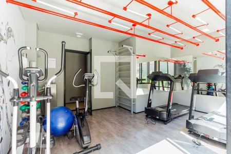 Studio à venda com 34m², 1 quarto e sem vagaÁrea comum - Academia