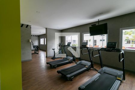 Apartamento para alugar com 34m², 2 quartos e sem vaga Apartamento para alugar com 34m², 2 quartos e sem vagaÁrea comum - Academia