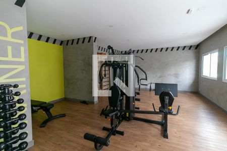 Apartamento para alugar com 34m², 2 quartos e sem vaga Apartamento para alugar com 34m², 2 quartos e sem vagaÁrea comum - Academia