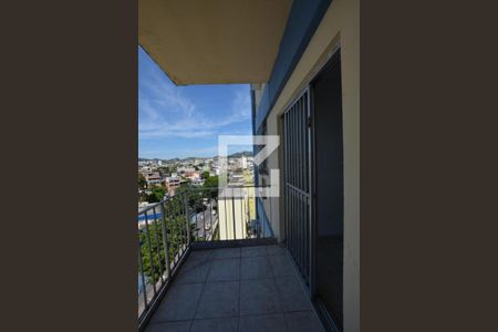 Varanda da sala de apartamento à venda com 1 quarto, 47m² em Oswaldo Cruz, Rio de Janeiro