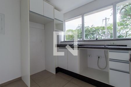 Cozinha de apartamento à venda com 1 quarto, 35m² em Prado Velho, Curitiba