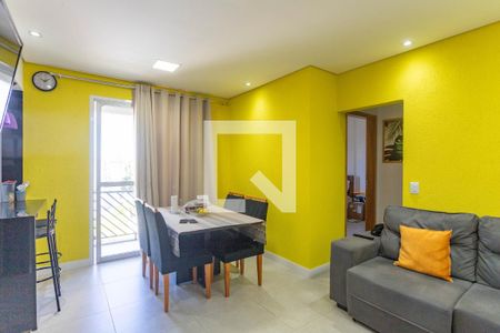 Sala  de apartamento para alugar com 2 quartos, 64m² em Centro, Diadema