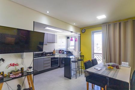Sala  de apartamento para alugar com 2 quartos, 64m² em Centro, Diadema