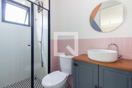 Studio para alugar com 24m², 1 quarto e sem vagaBanheiro