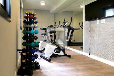 Studio para alugar com 24m², 1 quarto e sem vagaAcademia