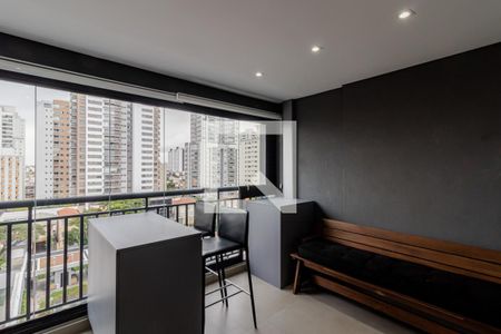 Studio para alugar com 40m², 1 quarto e sem vaga Studio para alugar com 40m², 1 quarto e sem vagaCozinha/Varanda
