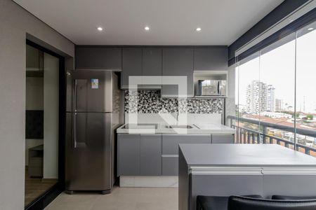 Studio para alugar com 40m², 1 quarto e sem vaga Studio para alugar com 40m², 1 quarto e sem vagaCozinha/Varanda