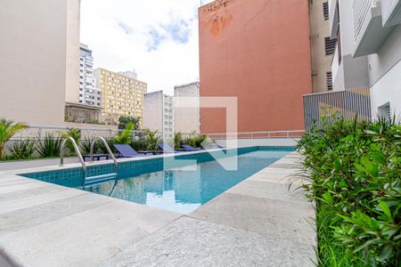Apartamento para alugar com 31m², 1 quarto e sem vagaÁrea comum - Piscina