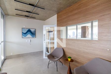 Apartamento para alugar com 31m², 1 quarto e sem vagaÁrea comum - Salão de festas