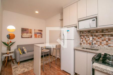 Studio para alugar com 30m², 1 quarto e sem vagaCozinha