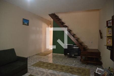 Sala de casa à venda com 3 quartos, 129m² em Vila Tibiriçá, Santo André