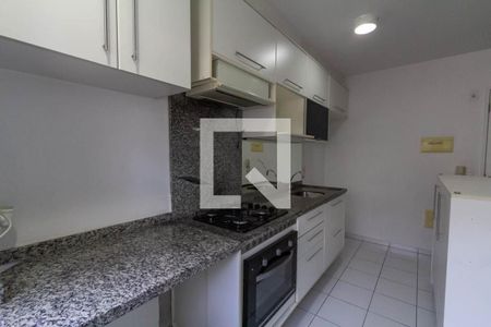 Cozinha e área de serviço de apartamento à venda com 2 quartos, 48m² em Planalto, São Bernardo do Campo