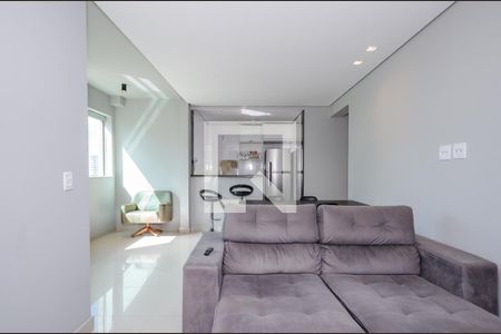 Sala de apartamento para alugar com 2 quartos, 70m² em Vila da Serra, Nova Lima