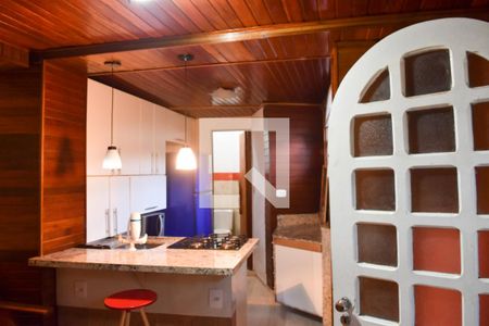 Sala/Cozinha de apartamento para alugar com 1 quarto, 80m² em Interlagos, São Paulo