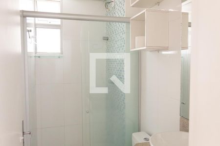 Banheiro de apartamento à venda com 2 quartos, 50m² em Frei Leopoldo, Belo Horizonte
