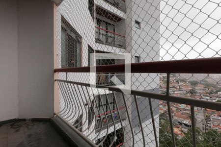 Varanda da Sala de apartamento à venda com 2 quartos, 60m² em Parque Taboão, Taboão da Serra