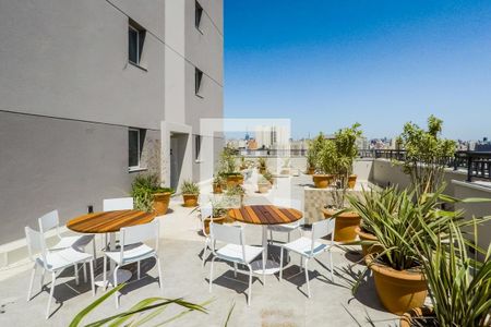 Studio à venda com 34m², 1 quarto e 1 vagaTerraço