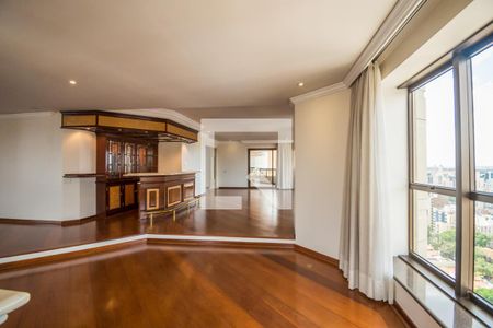 Sala da Lareira de apartamento à venda com 6 quartos, 490m² em Cambuí, Campinas